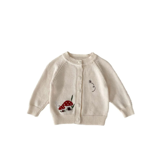 Comfortable Mushrooms Cardigan