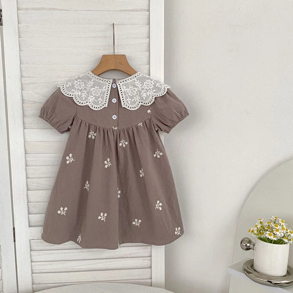 Girls Short Sleeves Onesies & Dress