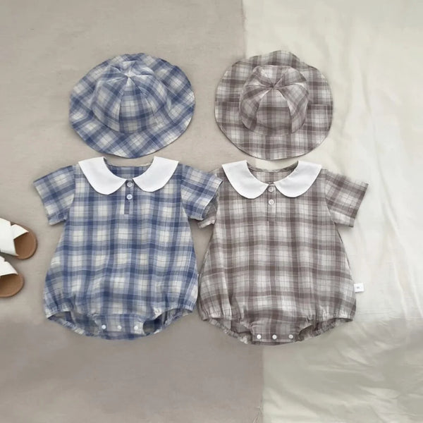 Baby Thin Plaid Tee