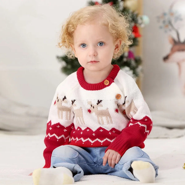 Baby Knitted Pullover Sweater