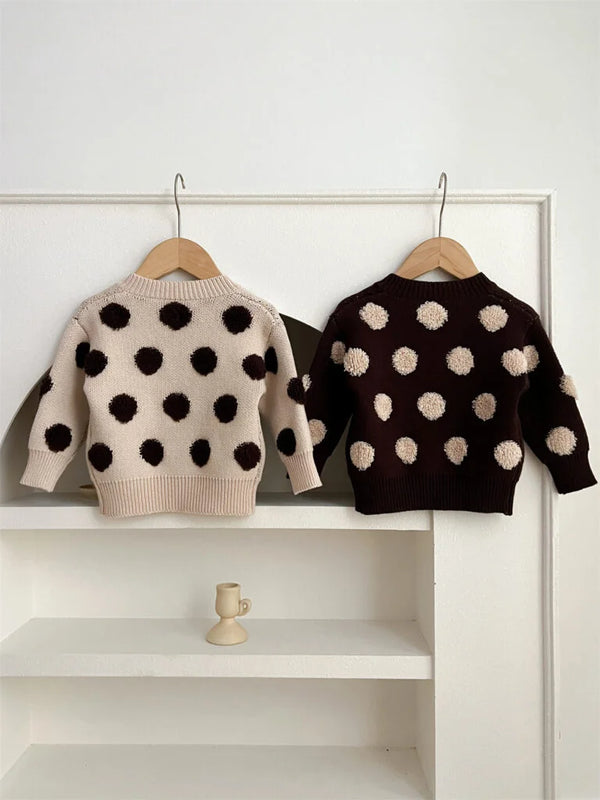 Dots Knitted Sweater