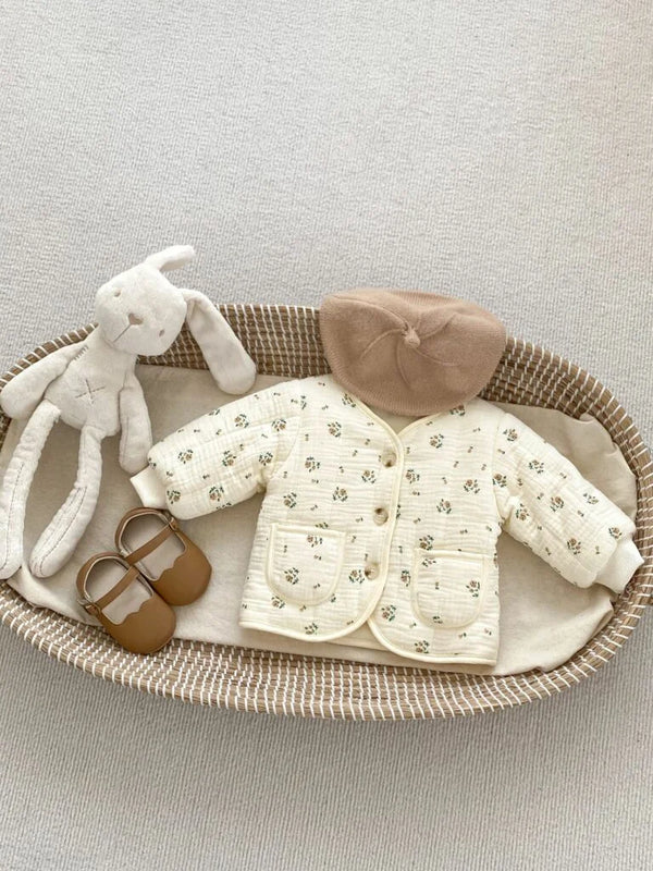 Baby Jacquard Cardigan Coat