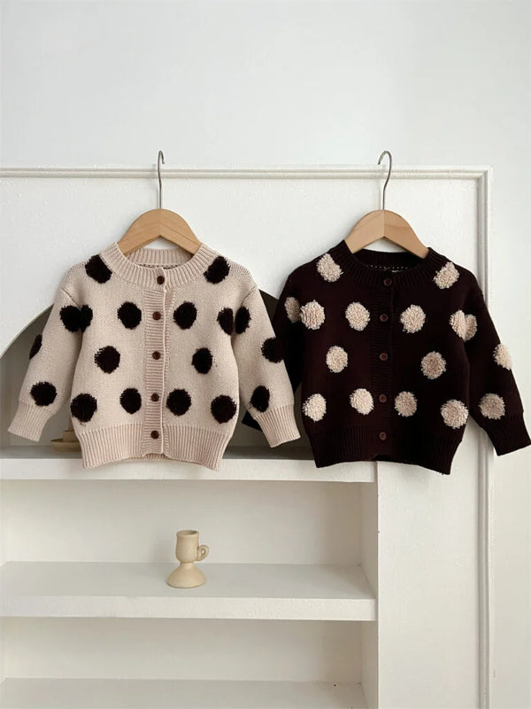 Dots Knitted Sweater