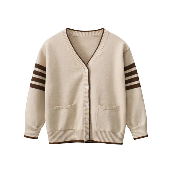 Baby Single Breasted Design Cardigan